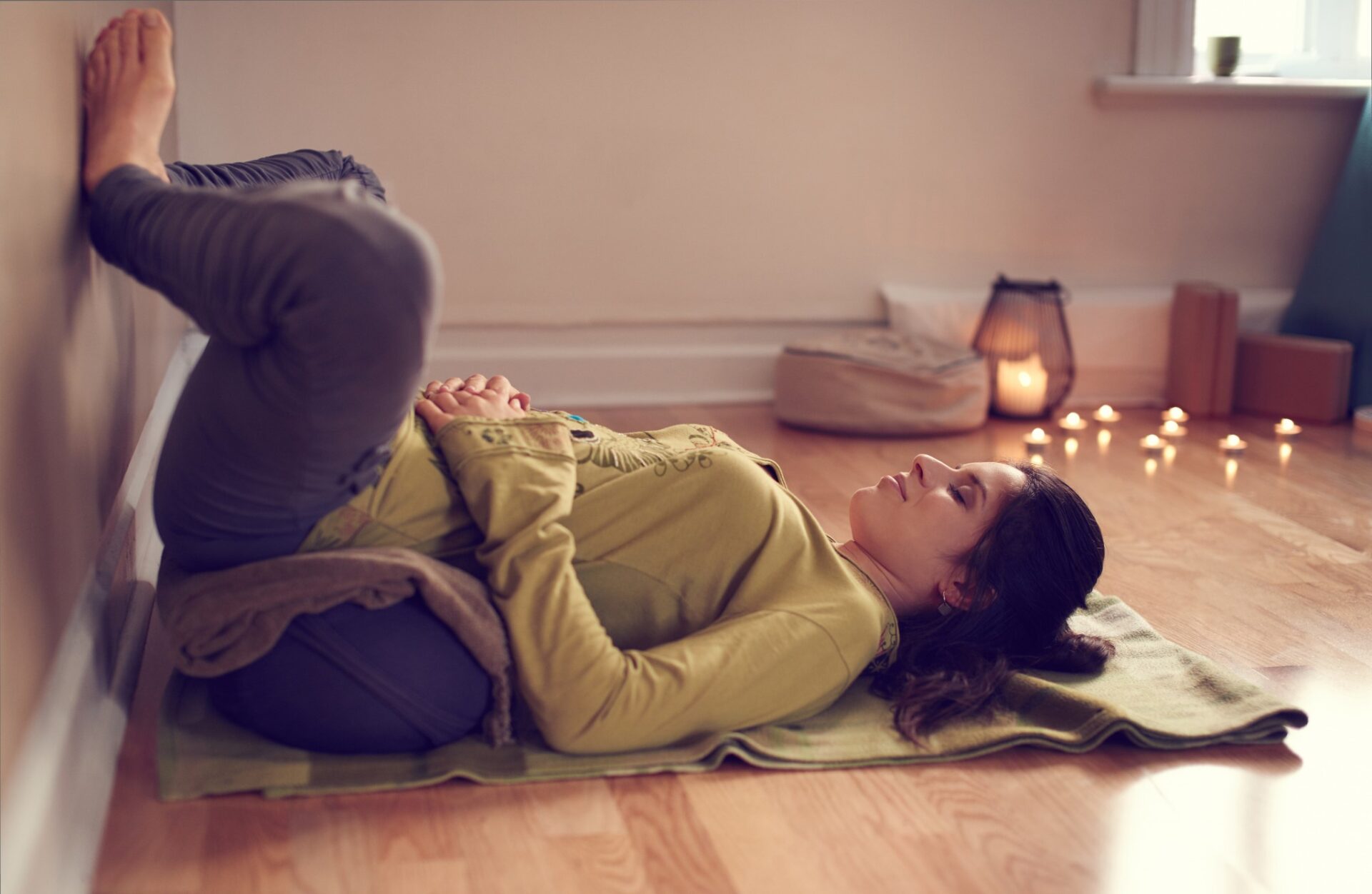Restorative Yoga Pose