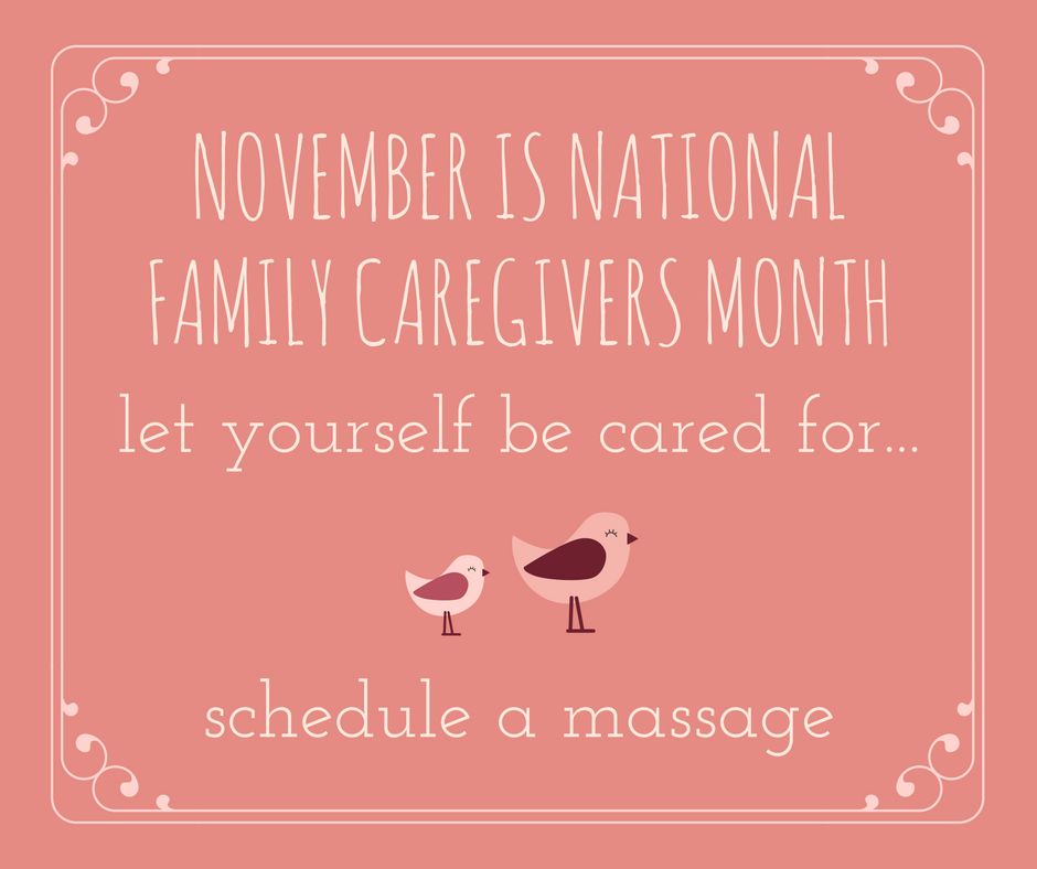 Caregivers month