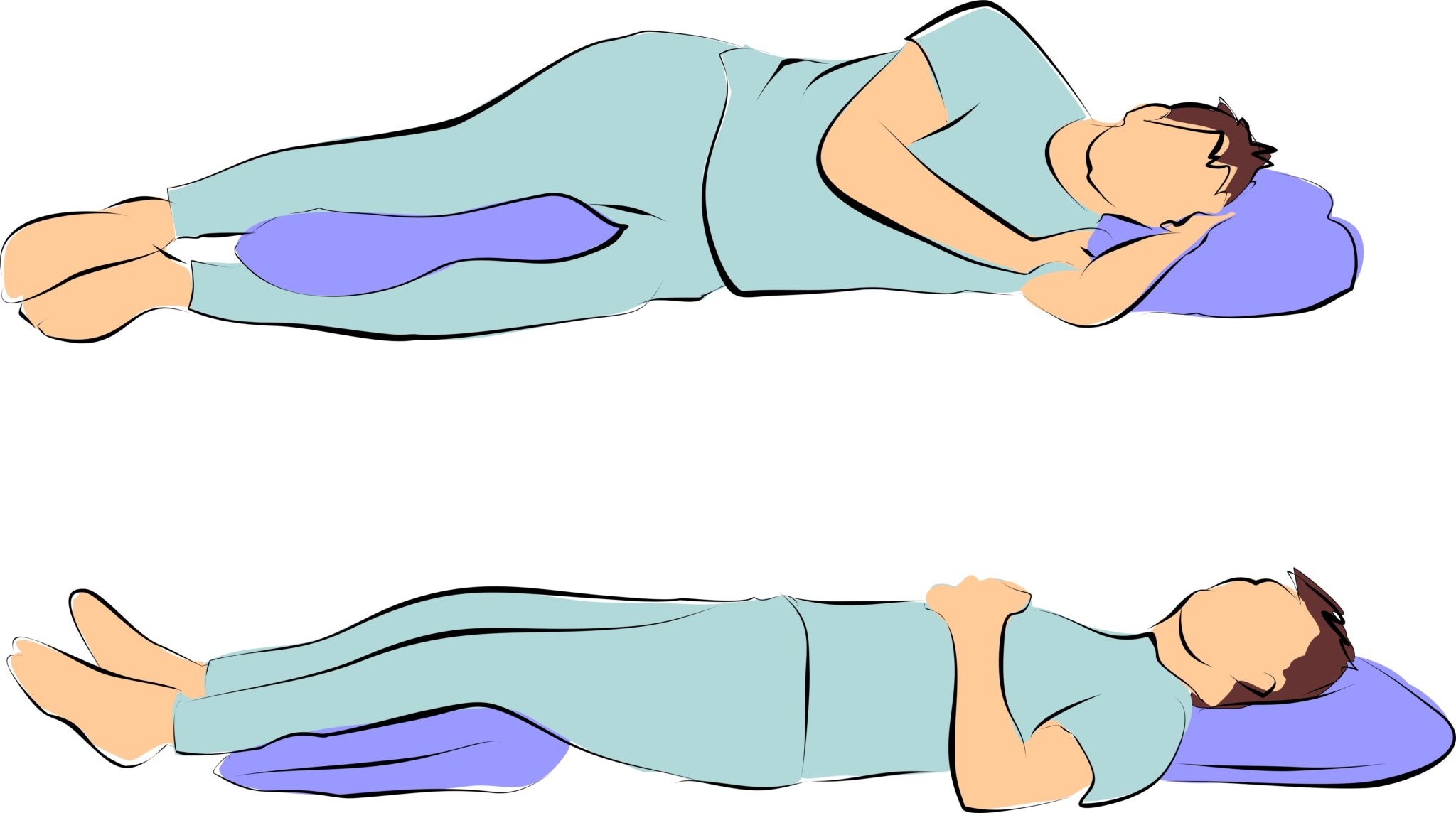 Learn how to improve your postures during sleep and wake feeling better! 