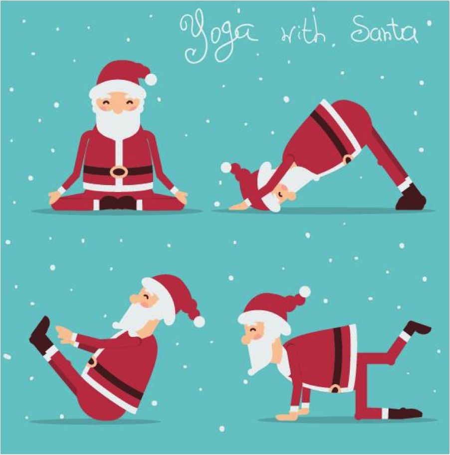 SantaYoga Christmas Holiday Yoga