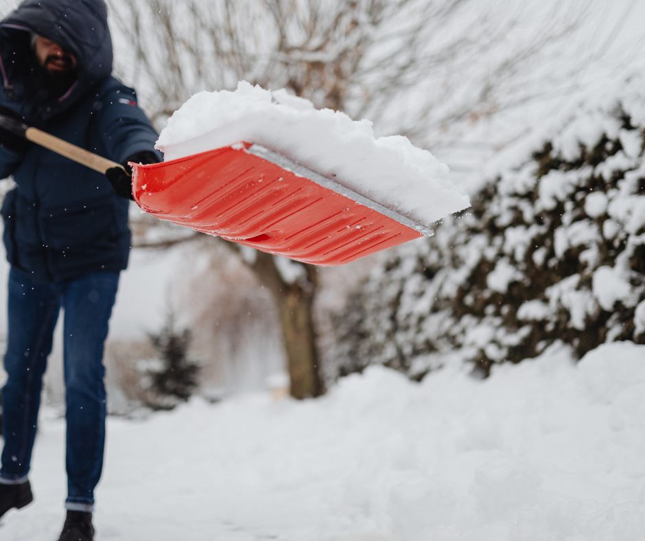 Big Shovel of snow!